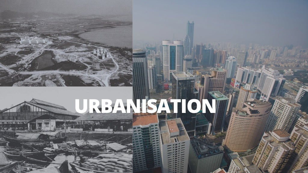 2 URBANISATION 2 URBANISATION
