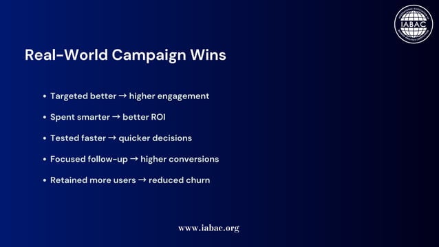 The Rise of Data Science in Marketing Analytics | IABAC | PPT