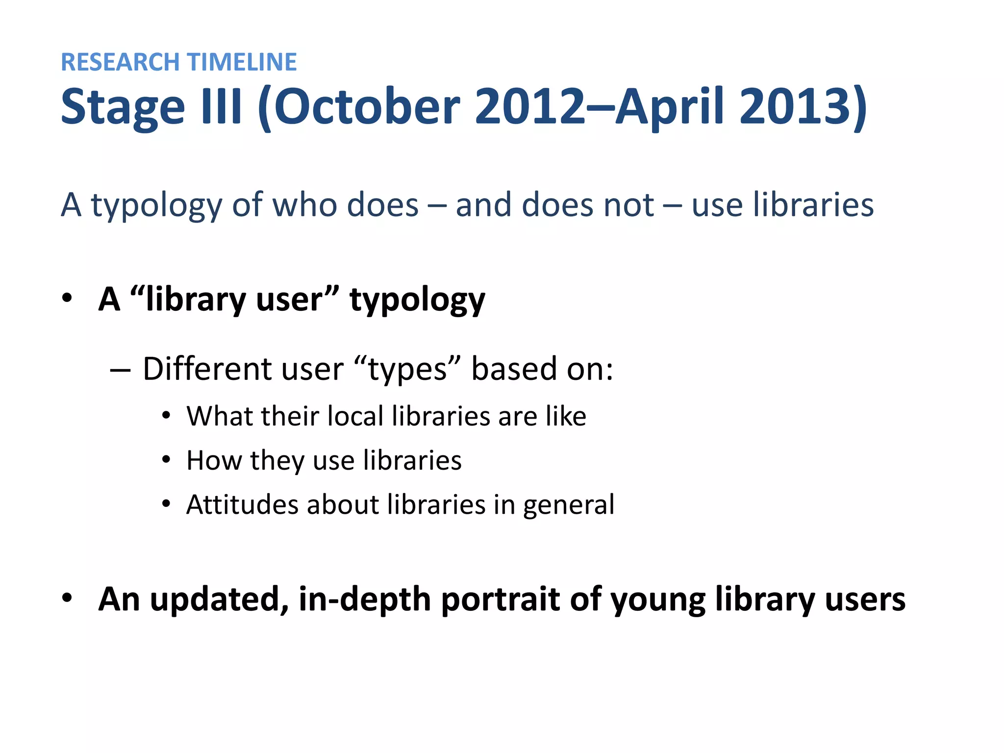 The prequel … a triple revolution
changes the world of libraries
 