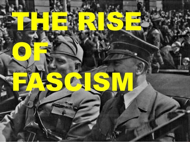 Fascism essay