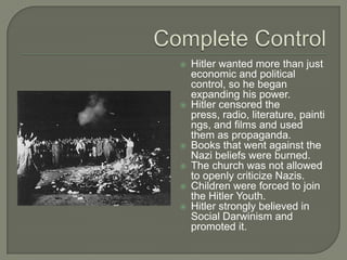 The Rise Of Hitler | PPTX