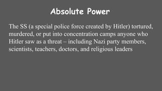 The Rise of Hitler: Economic Turmoil, Political Power, and Nazi ...
