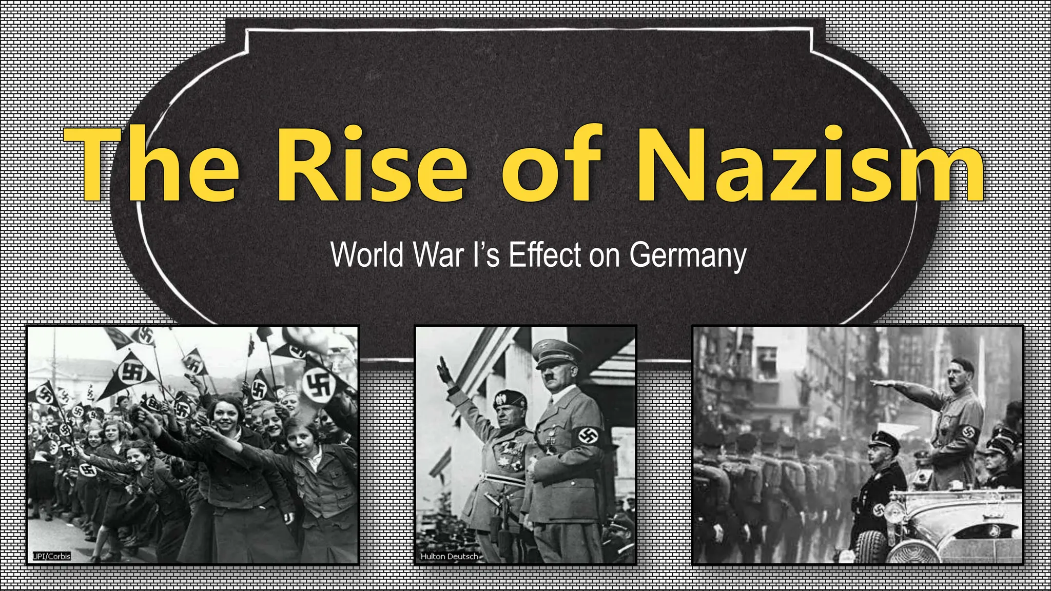 Democracy and the Rise of Nazism in Post-war Germany | PPTX