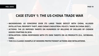 The Rise of Protectionism & Mercantilism slides - FROM HOARDING GOLD TO ...