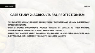 The Rise of Protectionism & Mercantilism slides - FROM HOARDING GOLD TO ...