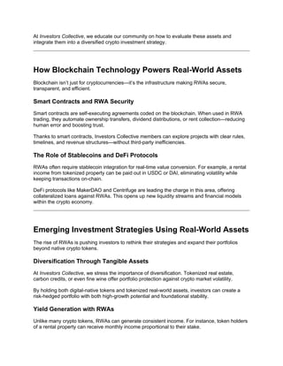 The Rise of Real-World Assets in Crypto Trends.docx