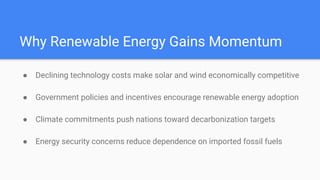 The Rise of Renewable Energy Consumption Worldwide | PDF