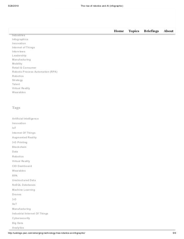 the rise of robotics and ai