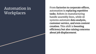 The Rise of Robots – How AI and Automation Are Transforming Our Daily ...