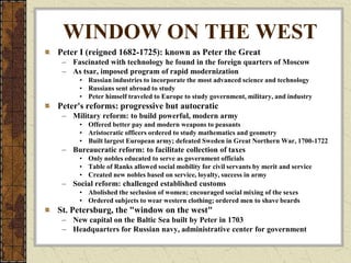 The Rise of Russia | PPTX