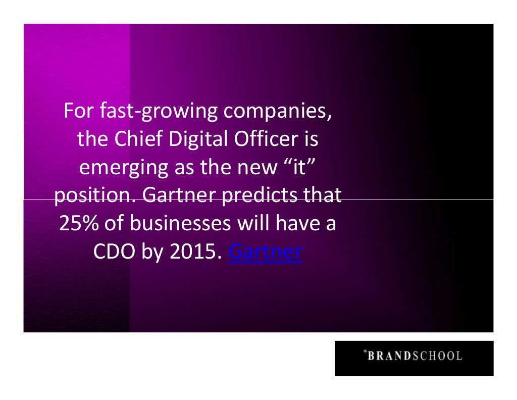 The Rise Of The Chief Digital Officer In 2015