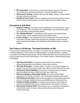 The Rise of the Full Stack QA Tester | Modern QA & End-to-End ...