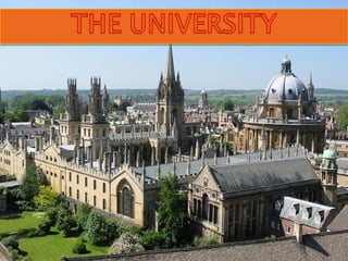 The rise of universities
