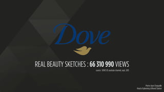 Pierre-Jean Choquelle
Head of planning @Brand Station
REAL BEAUTY SKETCHES : 66 310 990 VIEWS
source : DOVE US youtube cha...