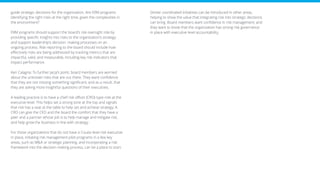 The risk executive agenda -- A compendium of Deloitte insights | PDF