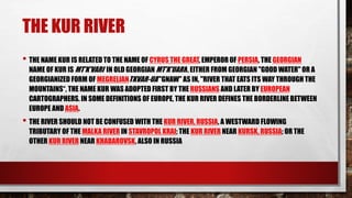 Vari Name The rivers of azerbaijan | PPTX