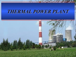 Detailed presentation on thermal power plant.ppt