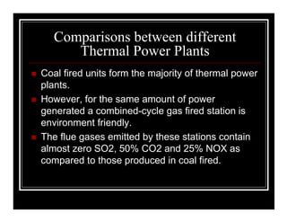 Thermal Power Plants