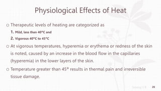 Thermal Agents PHYSICAL PRINCIPLES SRS ppt Thermal Agents PHYSICAL PRINCIPLES SRS ppt