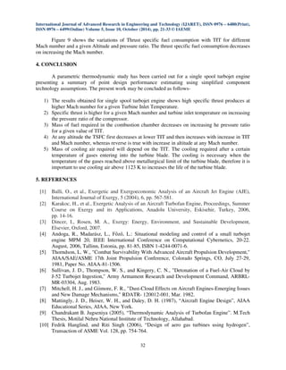 Thermal analysis of a gas turbine cycle for a turbojet engine | PDF
