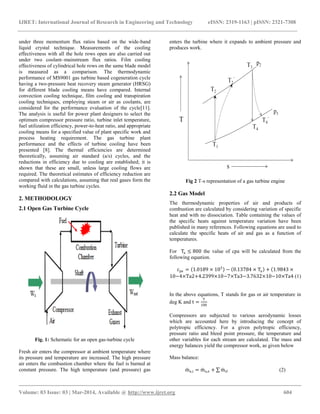 Thermal analysis of cooling effect on gas turbine blade | PDF