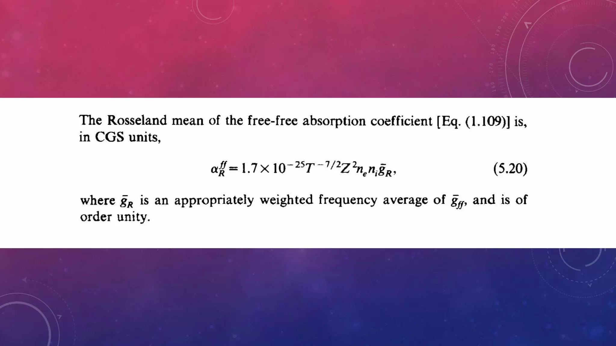 Thermal bremsstrahlung emission and absorption.pptx