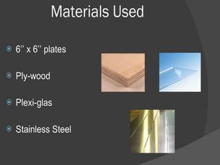 THERMAL CONDUCTIVITYAPPARATUS: