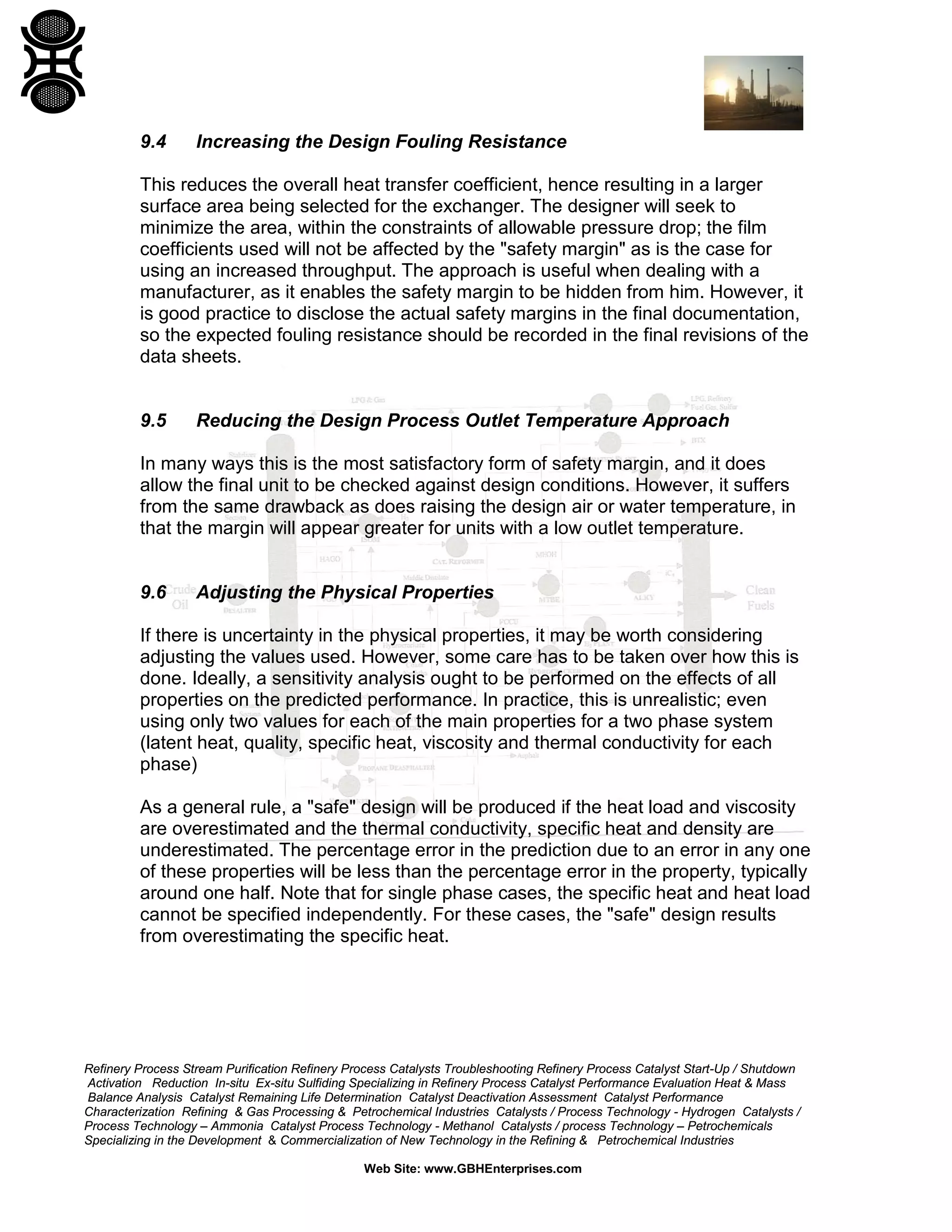 Thermal Design Margins for Heat Exchangers | PDF
