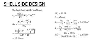 Evaluation and thermal analysis of shell and tube heat exchanger as per ...