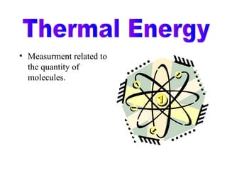 Thermal energy (science)