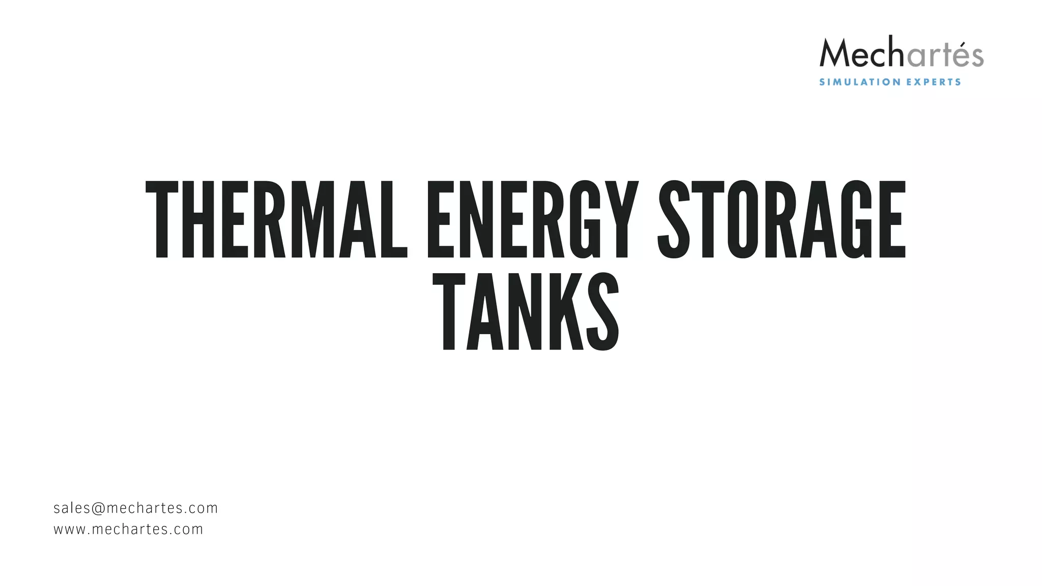 Thermal Energy Storage Tanks Pdf