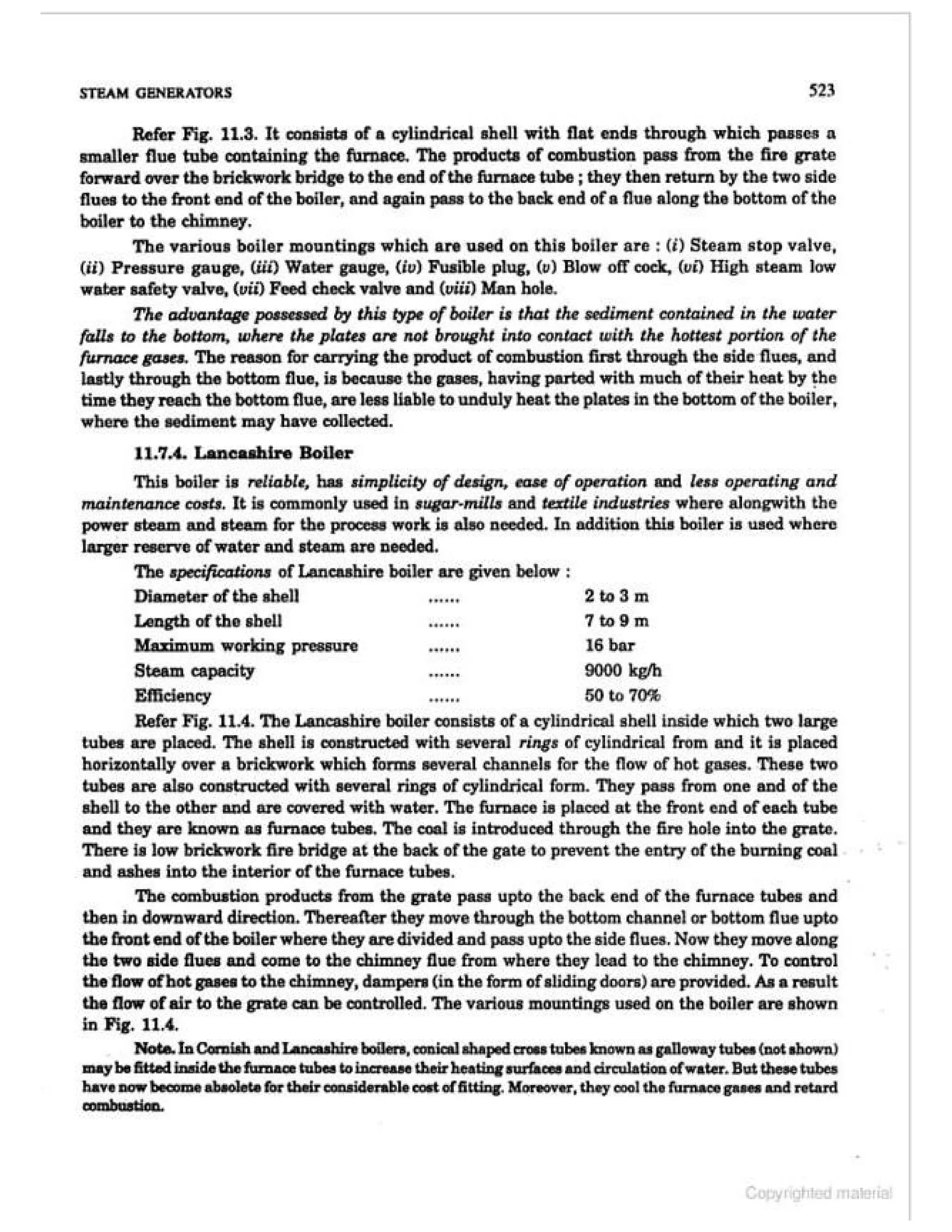 Thermal engineering by rk rajput   chapter 11