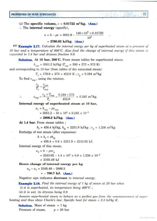 Thermal engineering by rk rajput chapter 2 | PDF