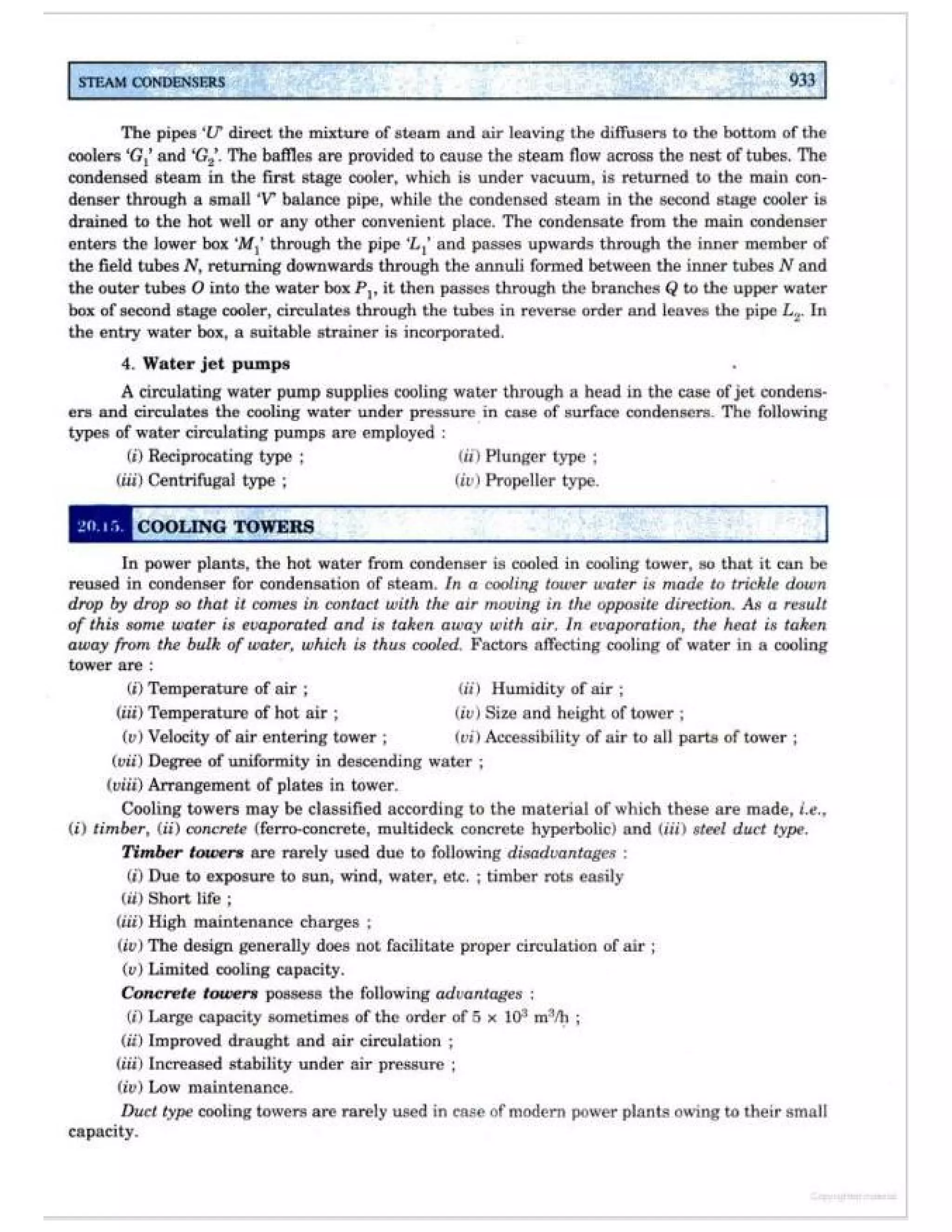 Thermal engineering by rk rajput   chapter 20