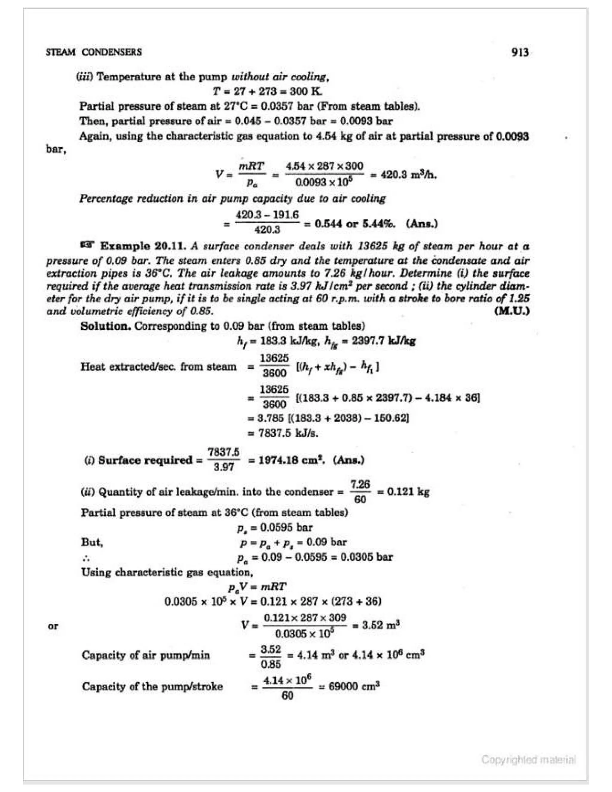 Thermal engineering by rk rajput   chapter 20
