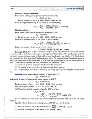 Thermal engineering by rk rajput   chapter 20