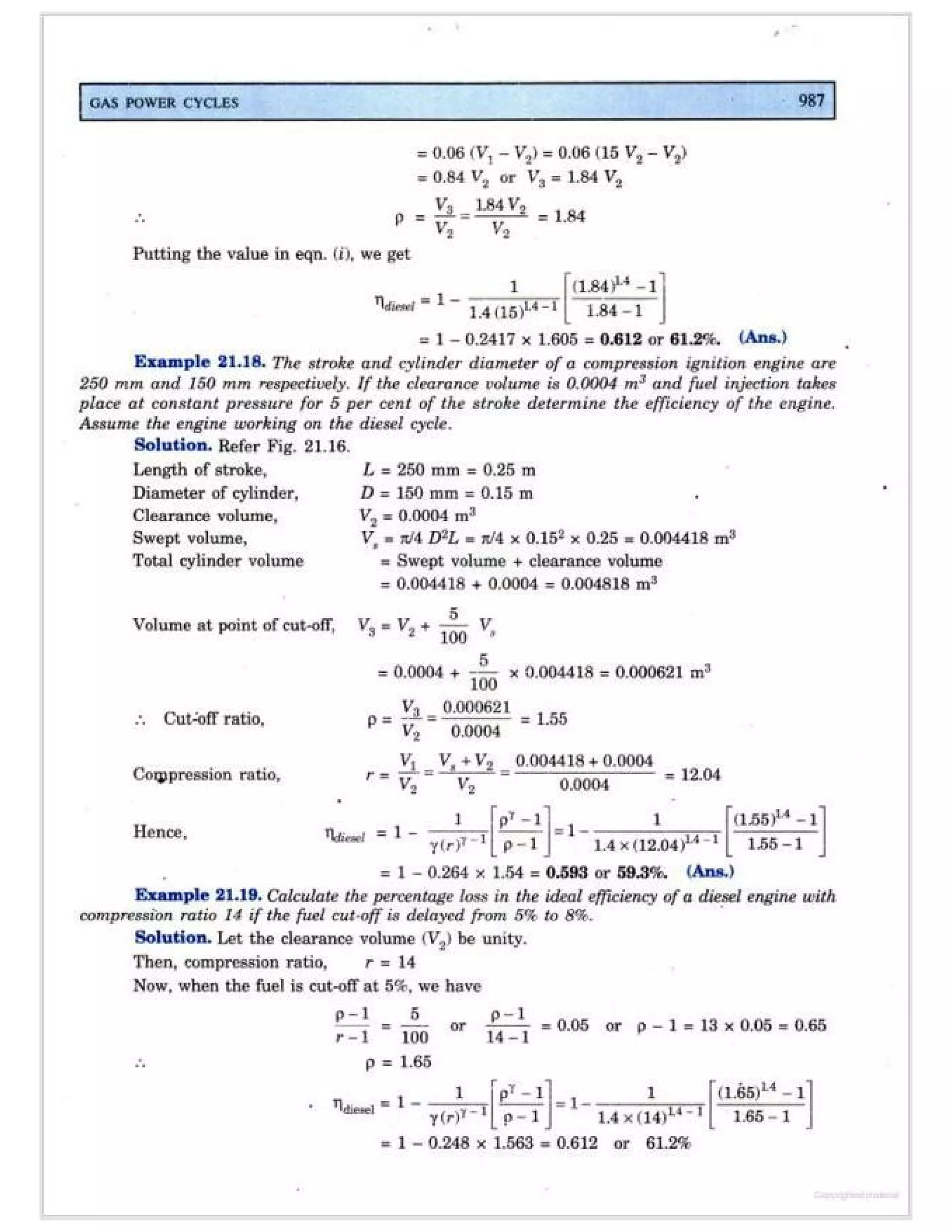 Thermal engineering by rk rajput chapter 21 | PDF
