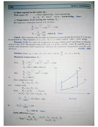 Thermal engineering by rk rajput   chapter 21