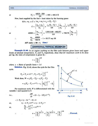 Thermal engineering by rk rajput   chapter 21