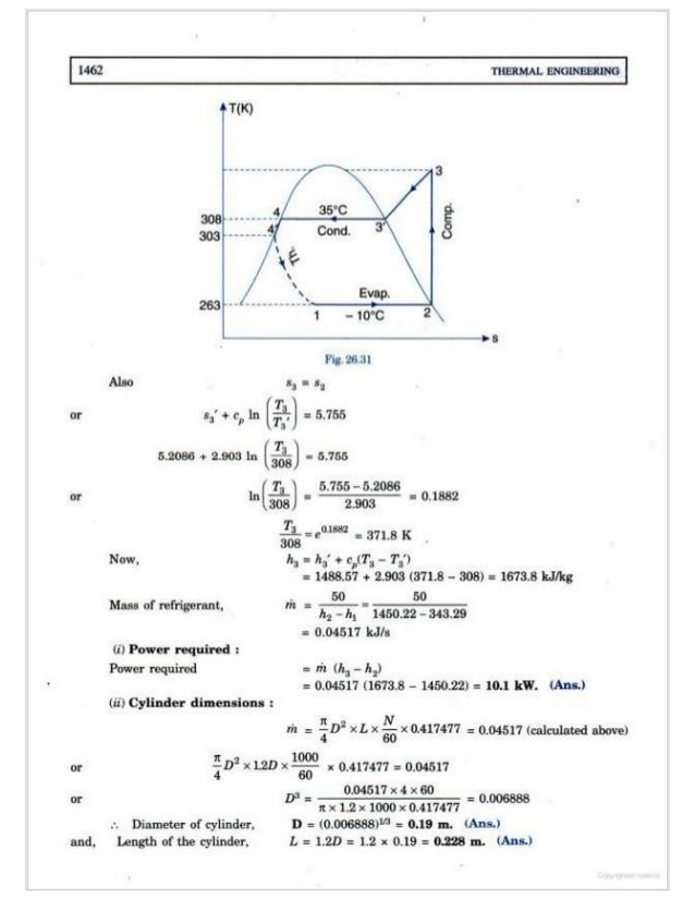 Thermal engineering by rk rajput chapter 26