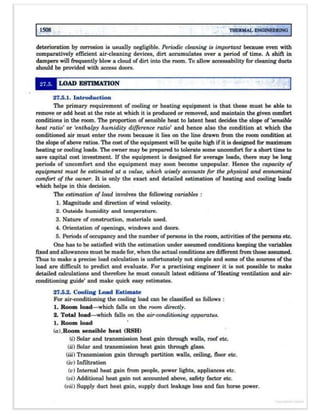 Thermal engineering by rk rajput   chapter 27