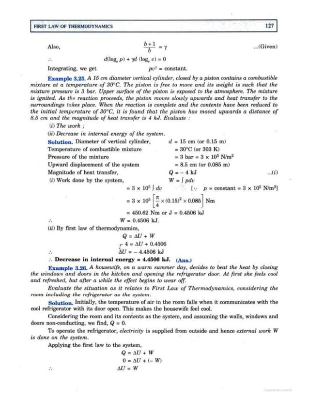 Thermal engineering by rk rajput chapter 3 | PDF