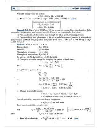 Thermal engineering by rk rajput chapter 5 | PDF