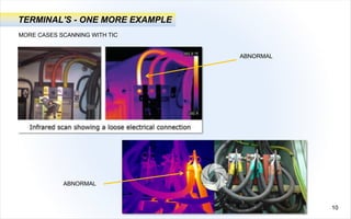 10
TERMINAL'S - ONE MORE EXAMPLE
ABNORMAL
ABNORMAL
MORE CASES SCANNING WITH TIC
 