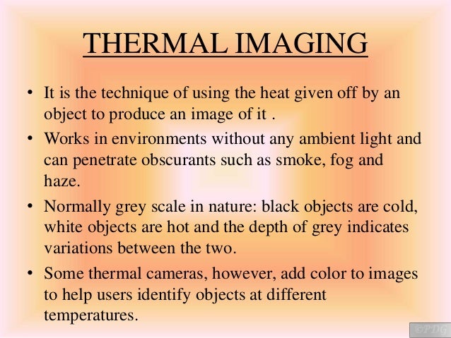 Thermal Imaging And Its Applications