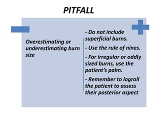 Burn injuries | PPTX