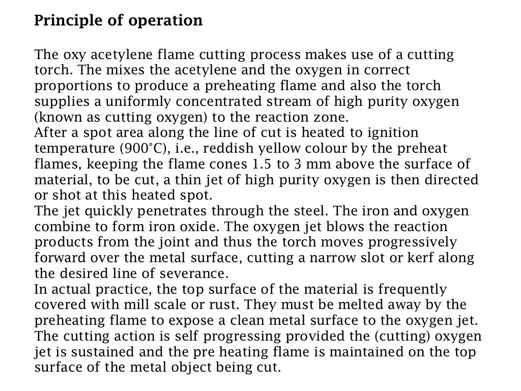 Thermal & mechanical cutting