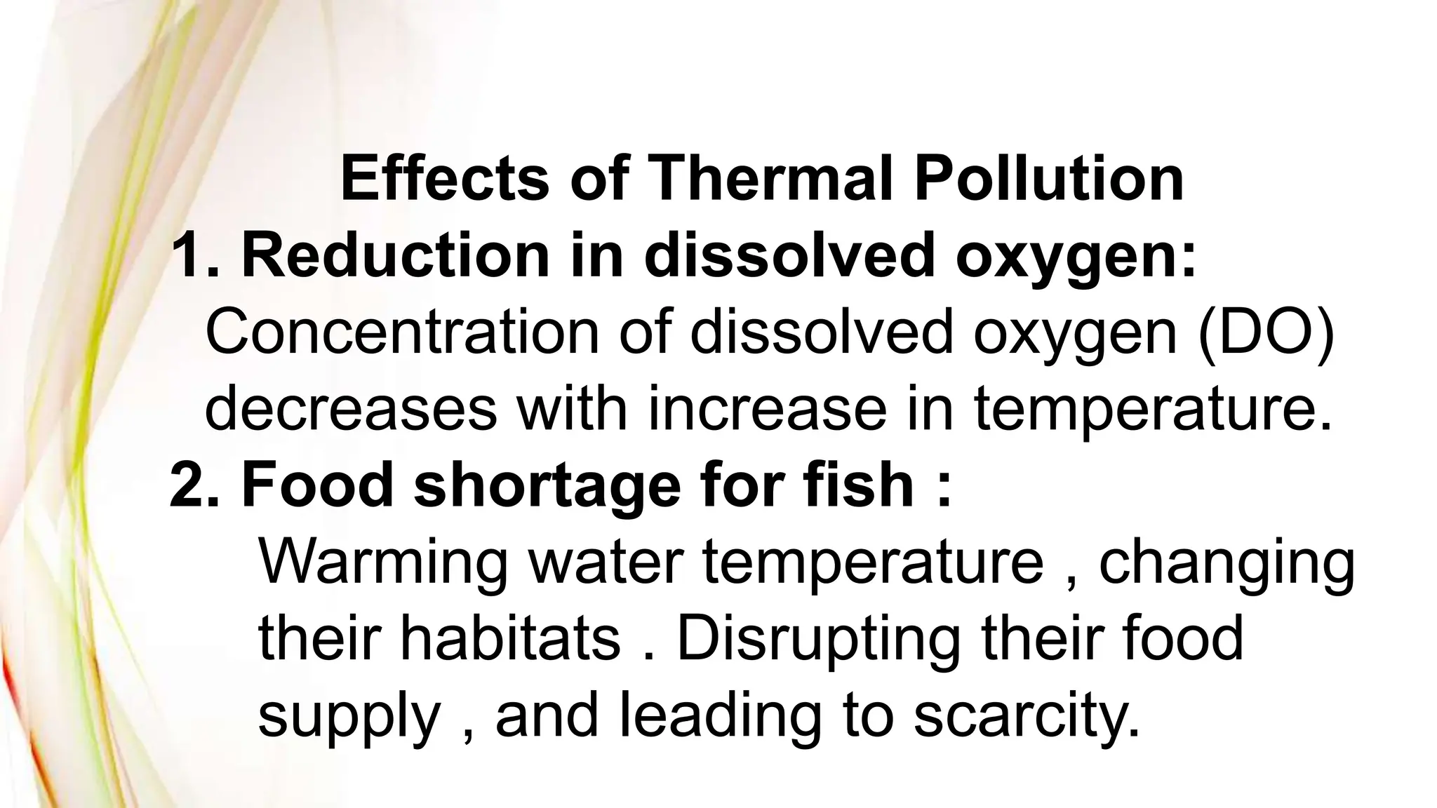 Environmental pollution,Thermal Pollution | PPT
