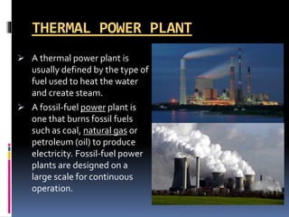 Thermal plant