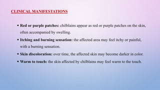 Chablain Rash THERMAL EMERGENCIES.POWER POINT PRESENTATION | PPTX